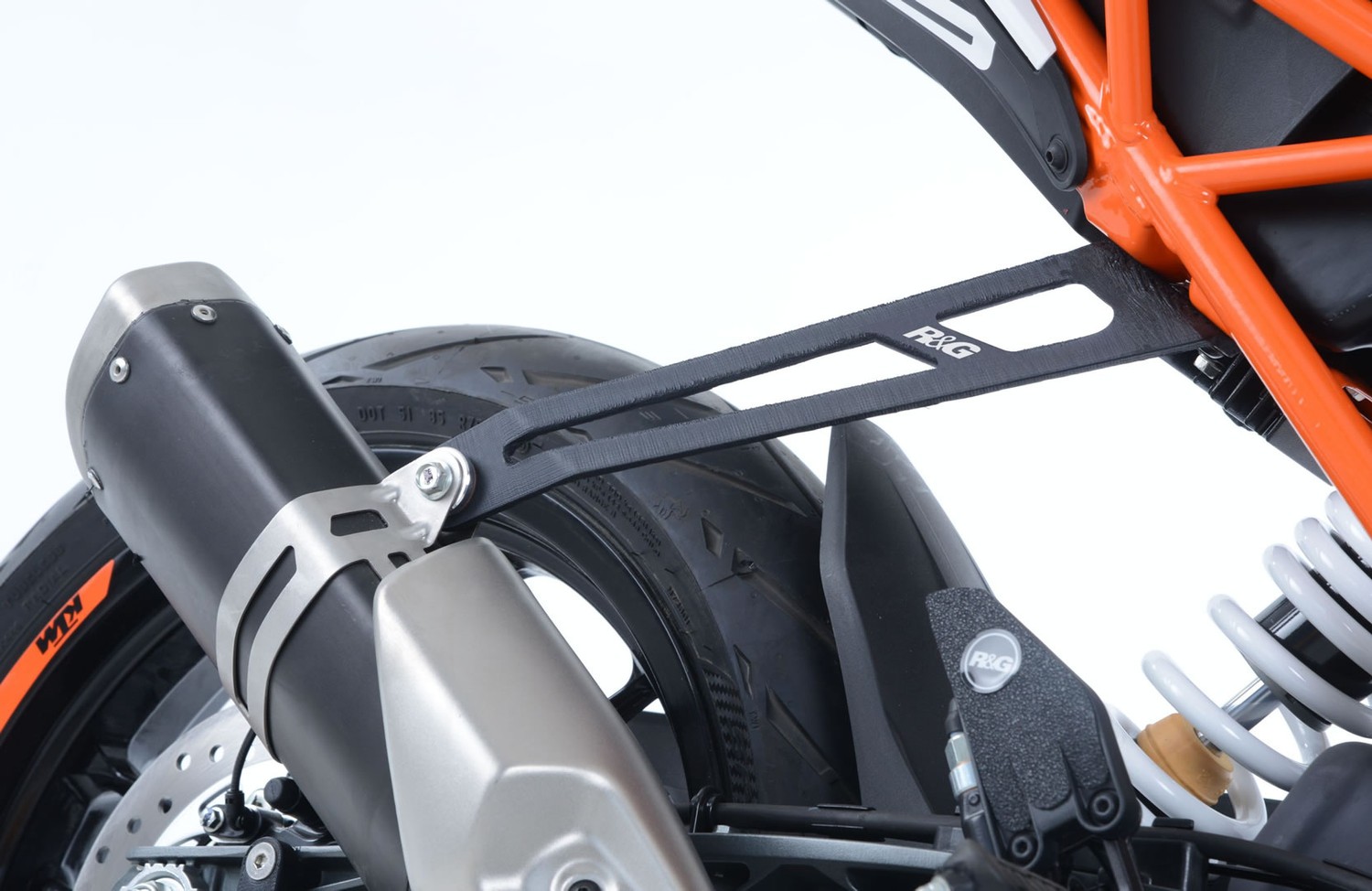 R&G Racing Exhaust Hanger for KTM 125 Duke '17-'18 R&G Racing Exhaust Hanger for KTM 125 Duke '17-'18